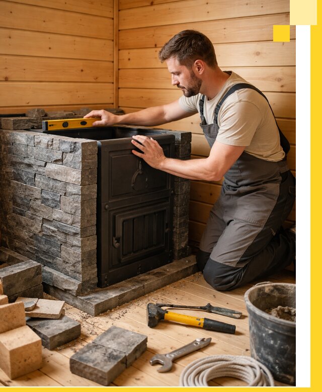 Производство и установка печей для саун под ключ в Переславле-Залесском