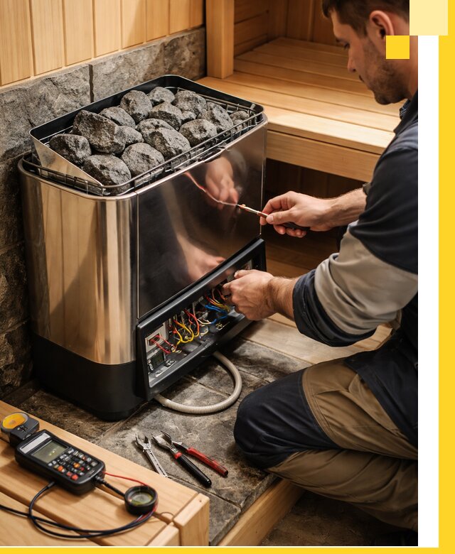 Продажа и установка электрокаменок для саун в Переславле-Залесском