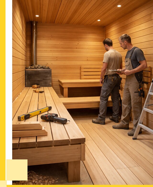 Отделка бань и саун в Переславле-Залесском по цене от 4671 р. | ЭриданПрс