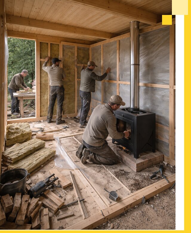 Профессиональный монтаж бань под ключ в Переславле-Залесском для дома