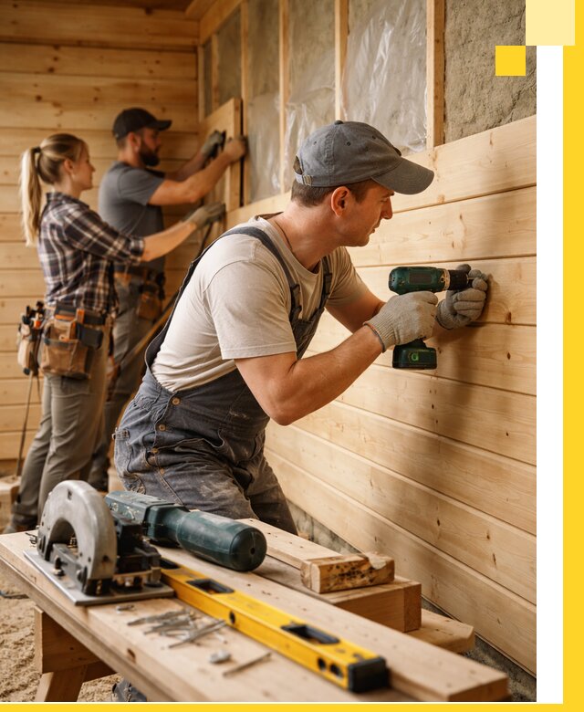 Обшивка бань под ключ в Переславле-Залесском: отделка стен и потолков