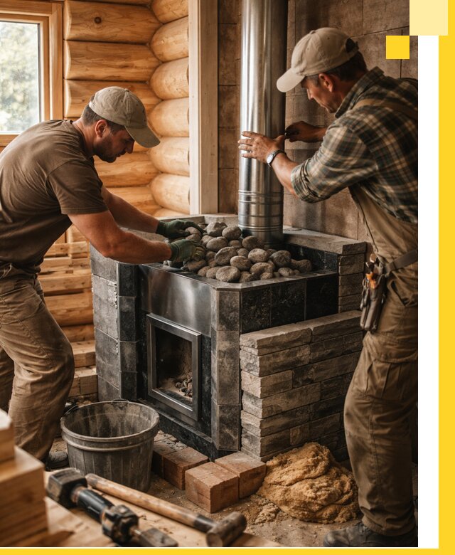 Строительство и отделка русских бань под ключ в Переславле-Залесском