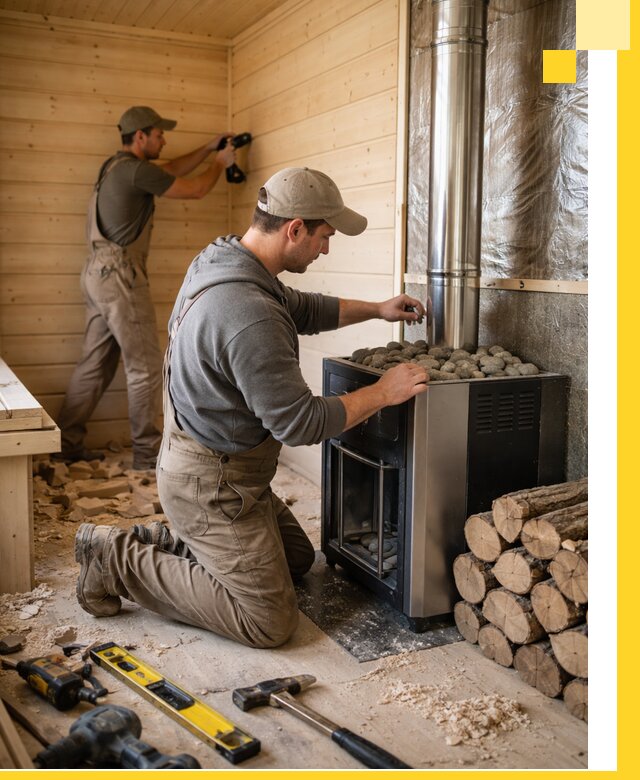 Строительство деревянных бань под ключ в Переславле-Залесском проекты и монтаж