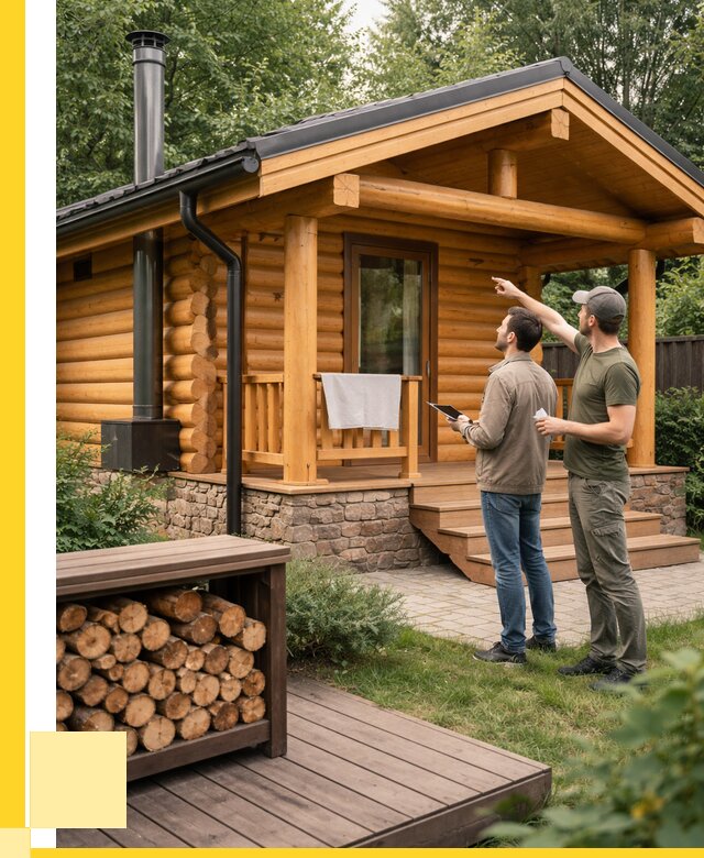 Бани для дачи под ключ в Переславле-Залесском от 259475 р. | ЭриданПрс