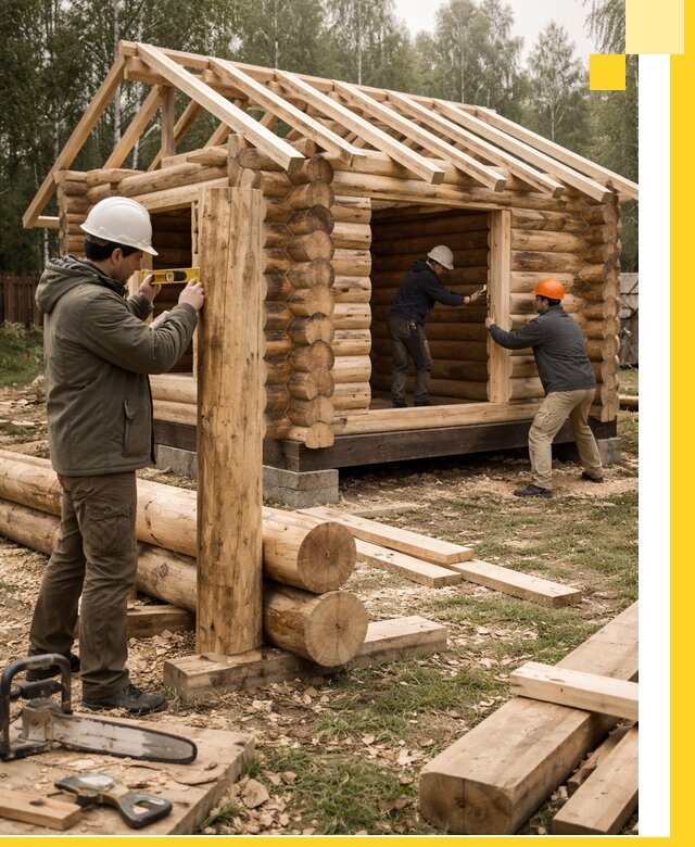 Строительство бань для дачи под ключ в Переславле-Залесском с доставкой и монтажом