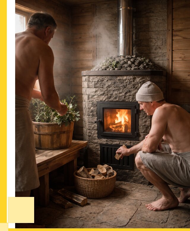 Банные печи под ключ в Переславле-Залесском от 46706 р. | ЭриданПрс кирпичная