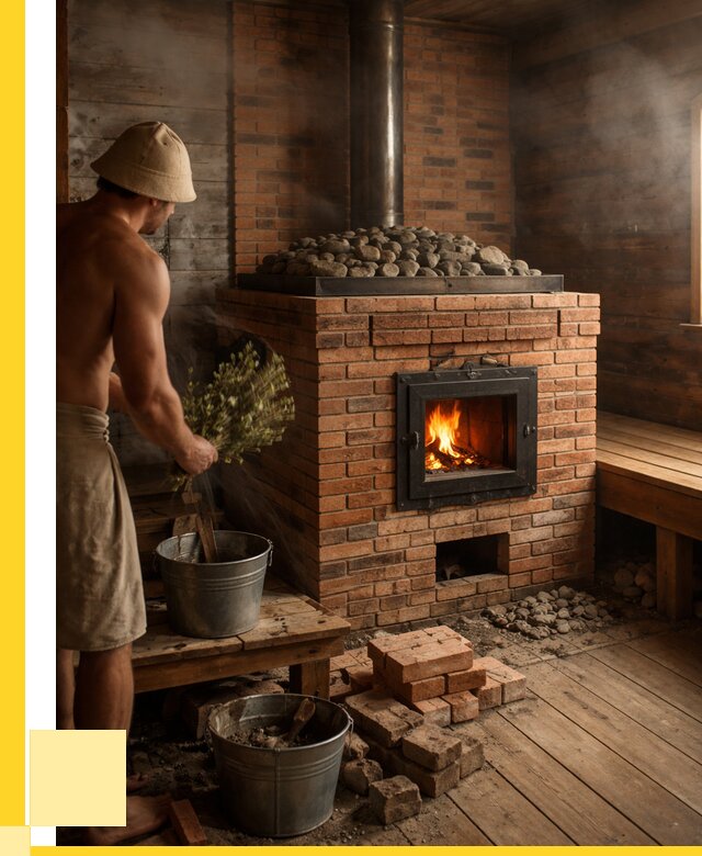 Кирпичные банные печи в Переславле-Залесском от 93411 р. | ЭриданПрс