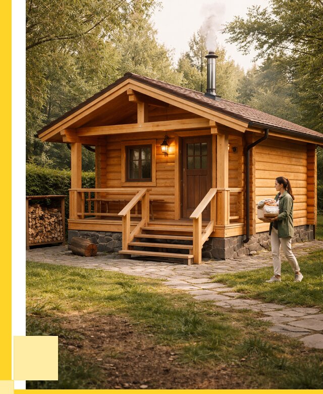 Купить баню под ключ в Переславле-Залесском от 674635 р. | ЭриданПрс