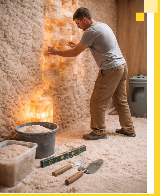 Проектирование и монтаж соляных комнат в Переславле-Залесском под ключ